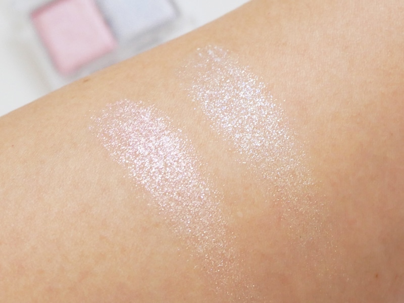 キャンメイク ラメマニア 03シュガーユニコーン 発色