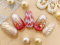 ダイヤモンドで楽しむ新年＆バレンタインネイル：ネイリストが提案する季節のデザイン