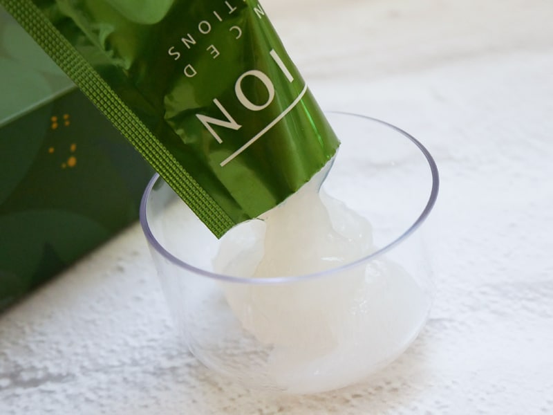 ドクターメディオン 限定 抹茶 ジェル 濁っている