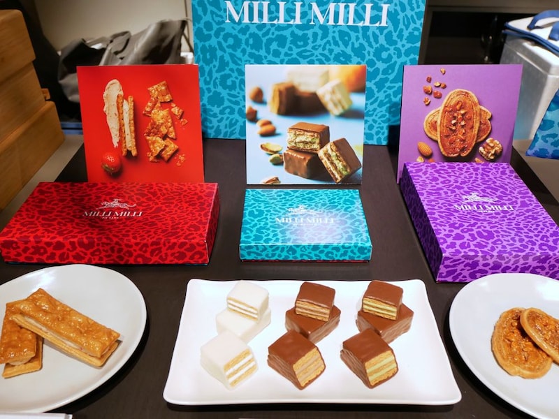 伊勢丹新宿店限定の新スイーツブランドMILLI MILLI(ミリ ミリ)オープン!新・ミルフィユ専門店