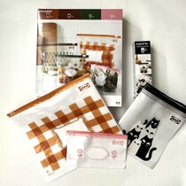 【IKEA】新作とハロウィン限定白猫＆黒猫デザインの「フリーザーバッグ」雑感