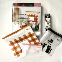 【IKEA】新作とハロウィン限定白猫＆黒猫デザインの「フリーザーバッグ」雑感