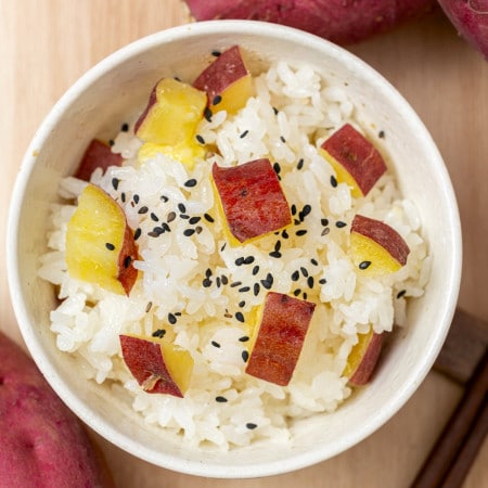 炊き込みません！手抜きだけど絶品な「さつまいもご飯」の作り方