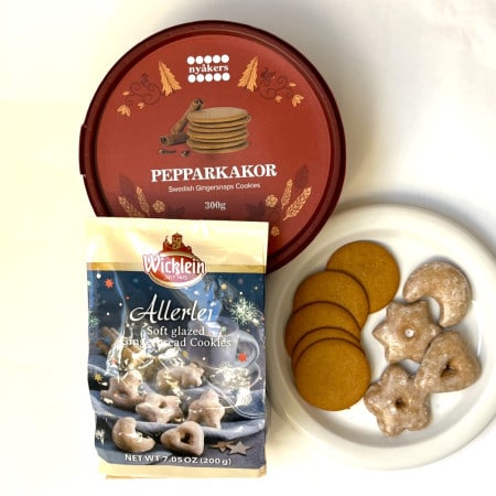 【業務スーパー】X’masお菓子登場!ドイツVSスウェーデン、果たしてその味は?