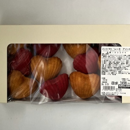 【コストコ】期間限定の新作スイーツ！プクッと「ハート型のマドレーヌ」が可愛過ぎる