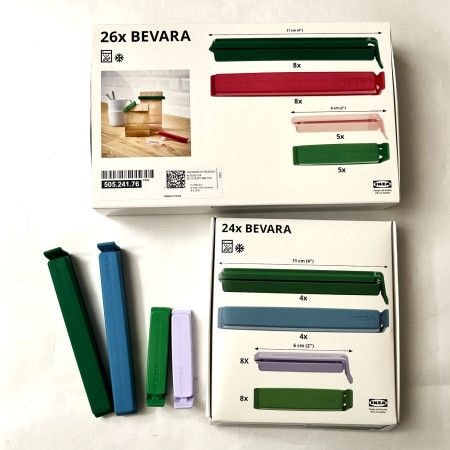 【IKEA】夏にぴったり！「袋止めクリップ」に新色のペールカラー系が登場したよ
