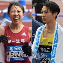 【マラソン】パリ五輪６位の赤﨑曉と鈴木優花が結婚！鈴木健吾・一山麻緒夫妻とどっちが最速か