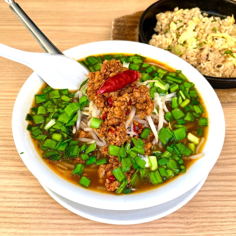 【潜入実食ガチレポ】丸源ラーメン期間限定「台湾ラーメン」はチャーハンセットを注文してオリジナル「台湾チャーハン」を楽しめ！