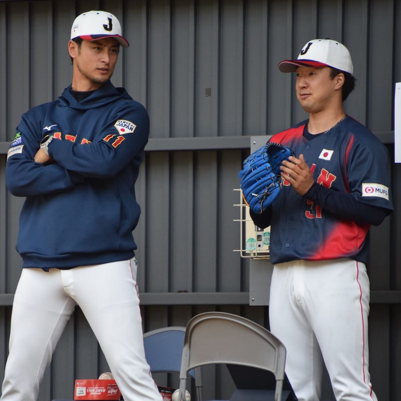 【侍ジャパン宮崎合宿】広島・佐藤柳之介はスライダーに確かな手ごたえ…“ダルビッシュ塾”はサポート選手にも手厚かった！