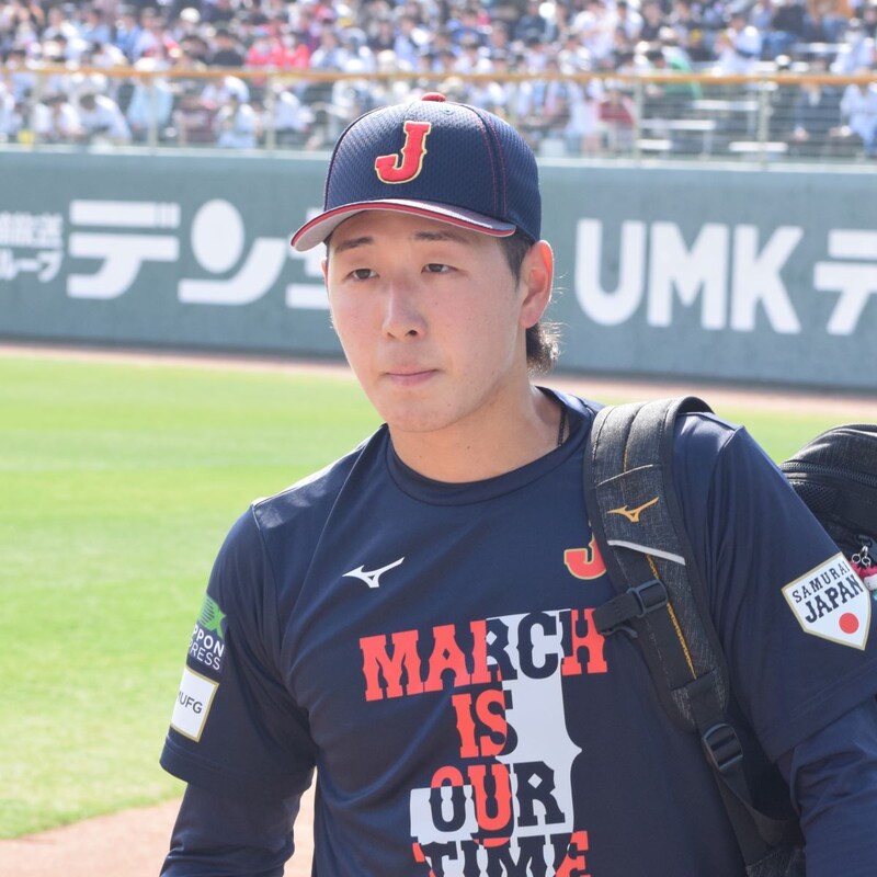 【侍ジャパン宮崎合宿】サポート侍のポテンシャルにダルビッシュ有が太鼓判!西武高卒2年目・篠原響が大観衆の前で150キロ超を連発
