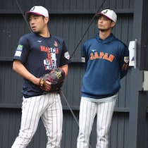 【WBC侍ジャパン宮崎合宿】エンゼルス・菊池雄星がブルペン入り＆「圧巻の投球」披露も手締め式で“凡ミス”！