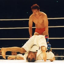 「プロレスVS格闘技」大戦争〈最強神話崩壊！桜庭和志がグレイシー狩り〉