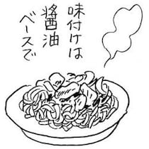 漫画家・弘兼憲史の男子厨房に入るべし!〈焼きうどん〉最後に削り節をかければふわふわと揺れて食欲増進