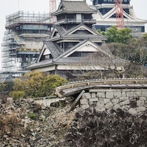 【また地震】熊本城「石垣の再崩落」で2052年の完全復旧が遠のく「石ひとつずつに番号を振って測量データと照合」巨大立体パズル作業