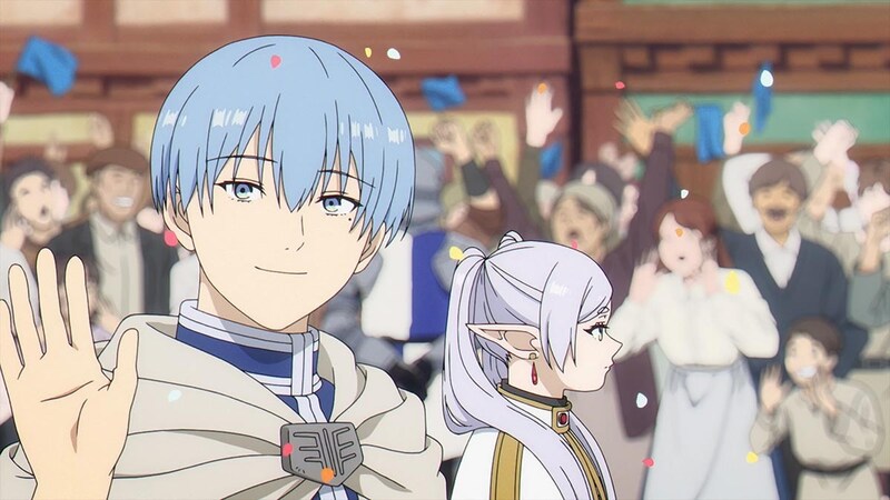 『葬送のフリーレン』ヒンメルとの和装ビジュアルが「尊すぎっ!」 “絶妙な距離感”に「いいから早く…」