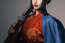 【画像】え…っ！　「美し過ぎる」　こちらがクオリティー高すぎな『もののけ姫』エボシ御前のコスプレ写真です（12枚）