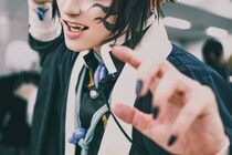 【画像】え…っ！「イケメンすぎ」　こちらがクオリティー高すぎな『鬼滅の刃』獪岳のコスプレです（4枚）