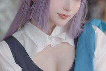 【画像】え…っ！「美しすぎ」　こちらが『ガンダムZZ』ルー・ルカの美麗コスプレです（6枚）