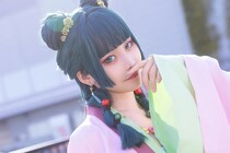 【コスプレ】『薬屋のひとりごと』猫猫に「美しい」の声続々　「これ、毒です」再現の半目が尊い！