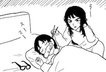 【漫画】イタズラで終わるはずだったのに…　臭い靴下を嗅いだ彼のリアクションに「ナポレオンか」【作者インタビュー】