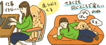 【漫画】ゴールデンレトリーバーあるある！？　“サイズが分かってない”行動に笑っちゃう！【作者インタビュー】