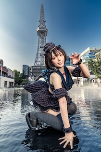 【コスプレ】『ゴジラ』の美少女擬人化がかわいすぎ！「ボコボコとした表皮」を再現したビキニ衣装もグッド