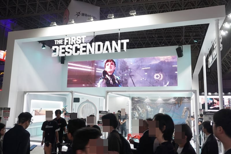 『The First Descendant』の美麗なSF世界を堪能！　等身大ホバーバイクが目を引く「ネクソン」ブース【TGS2025】