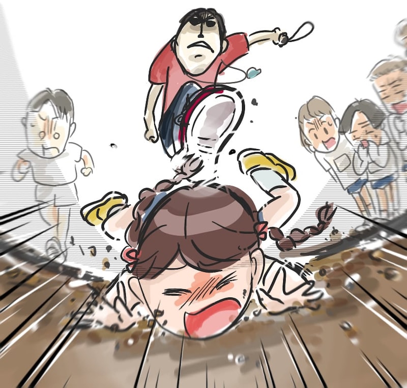 【漫画】激しい体罰で恐れられる教師　1人の生徒が“反乱”を起こすが…？　担任の迫力に「怖っ」【作者インタビュー】