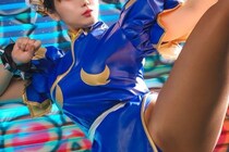 「美脚すごっ」『ストリートファイター』春麗の美麗コスプレイヤーに「美しい」「ステキな太もも」