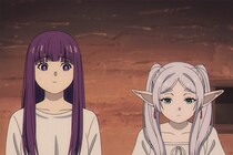 ノリノリなフリーレンが「可愛い」　元ジャンプ漫画家が描いた、2人の“ギャルピース”姿に反響