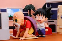 【画像10枚】亀仙人の視線の先も再現　こちらカメハウス＆フィギュアのセット全貌です