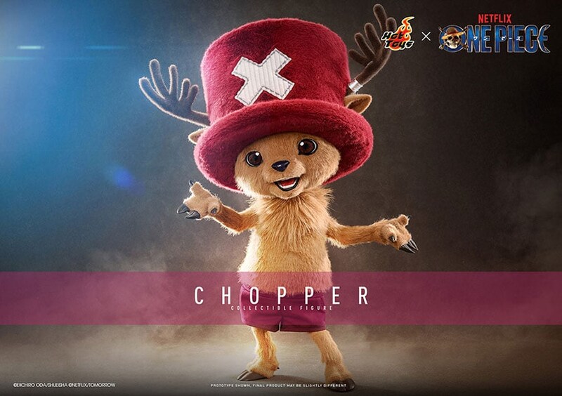 「モフモフかわいい!」実写『ワンピ』チョッパーが「モフモフ可動フィギュア」に