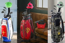 非ゴルファー層も注目「シャア専用」などガンダム×ゴルフグッズ全9種　予約締切迫る