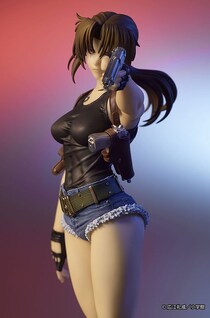 悪人ヅラがキまってる「二挺拳銃」レヴィ新規フィギュア化　デジタル造形で肉体美再現