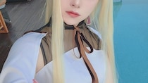 「最高です」『ガンダム 閃ハサ』ギギの美麗コスプレイヤーに「すてき」「ミステリアスで色っぽい」