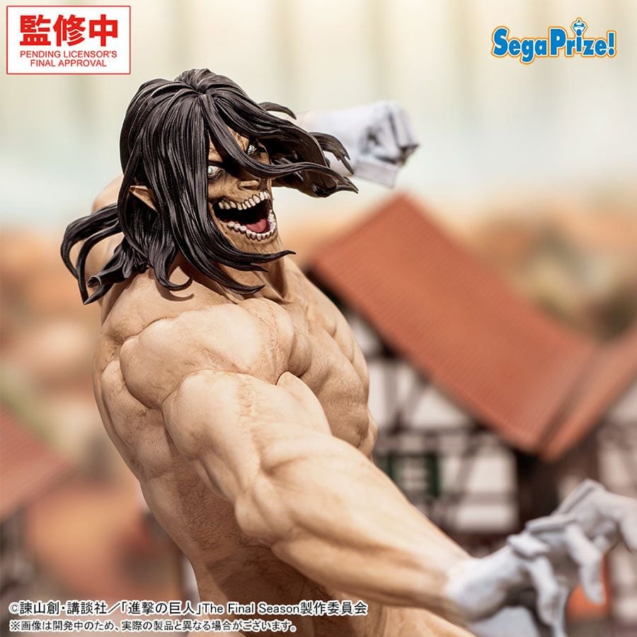 ムキムキフィギュア やばいの来た ガチで取りに行く ムキムキの 進撃の巨人
