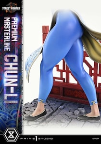 「下半身の再現度やば」「目がキリリとして…」　ストリートファイター6「春麗」フィギュアに反響　重さ13kg、お値段27万