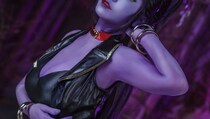 「妖艶すぎて…」『ドラクエ』“魔性の紫肌バニーキャラ”を再現したコスプレに「完成度たっか」「すてき」
