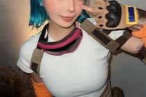【コスプレ】「曲線美すごっ！」『ドラゴンボール』ブルマの美女コスプレイヤーに「最高」「色っぽい」