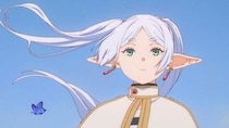 【画像】え、「苦しそう」「可愛いけど」「見えちゃいますよ」　コチラが鉄棒にぶら下がって（引っかかって？）るフリーレンです