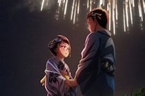 『鬼滅』狛治＆恋雪カップルがるかっぷになりファン悶絶　浴衣で花火を見るシーン再現も