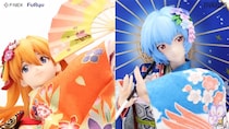 レイ＆アスカのガチ和装フィギュア「愛が試される価格」と話題　フリュー×吉徳の本気