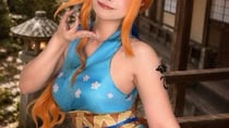 『ワンピース』 くノ一姿の“ナミ”の美麗コスプレ写真に反響　「シルエットきれい」「かわいい」