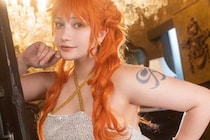 【コスプレ】『ワンピース』ナミの異次元ボディを再現！　「お金取られても許せる」
