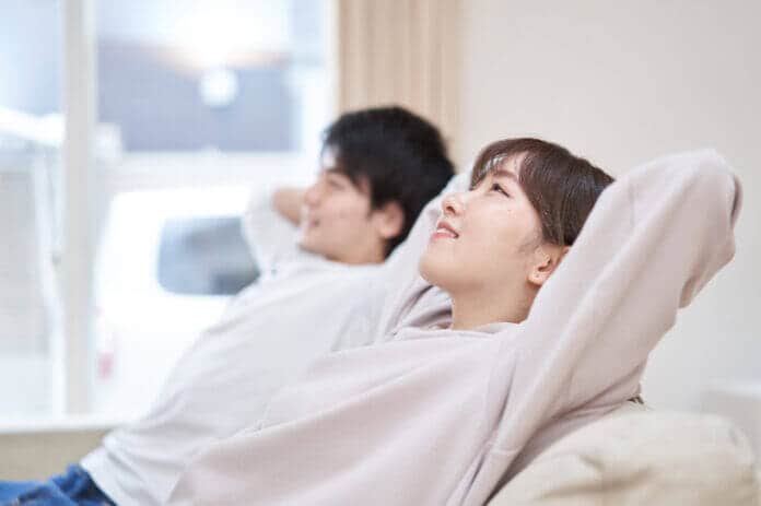 一緒にいて落ち着く