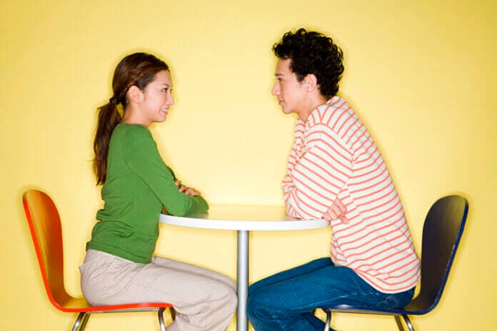 最後まで真剣に話を聞く