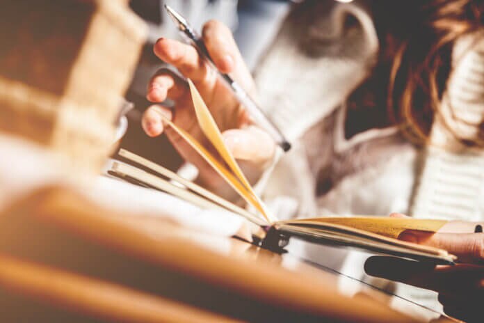 8：ノートに書く