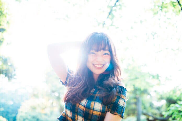 笑顔を向けること