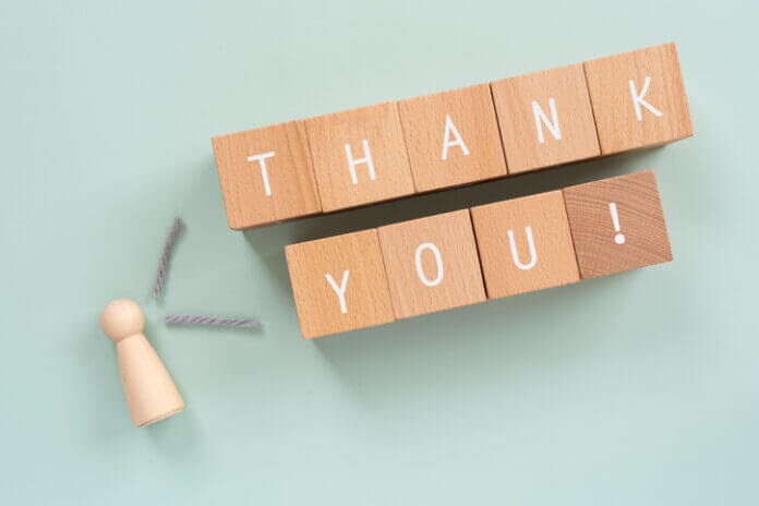 「ありがとう」を言えるか