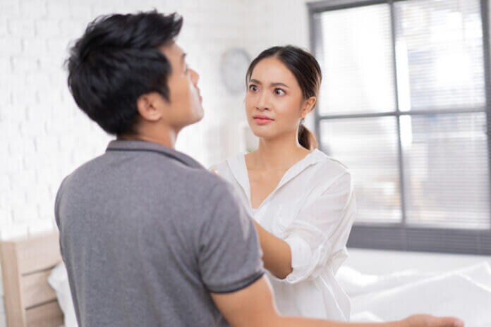 話し合いが出来ない男